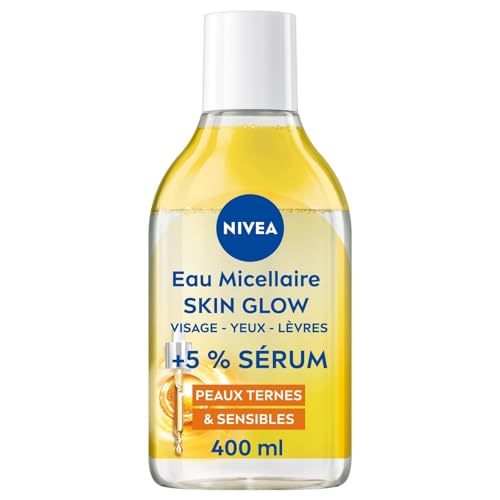 Eau micellaire revitalisante Nivea flacon 400mL avec action nettoyage doux