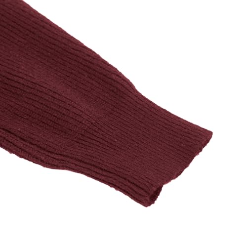 Image of Belle Poque Women Vintage Cardigan Sweater Shawl Lapel Button Down Sweater Outwear Coat