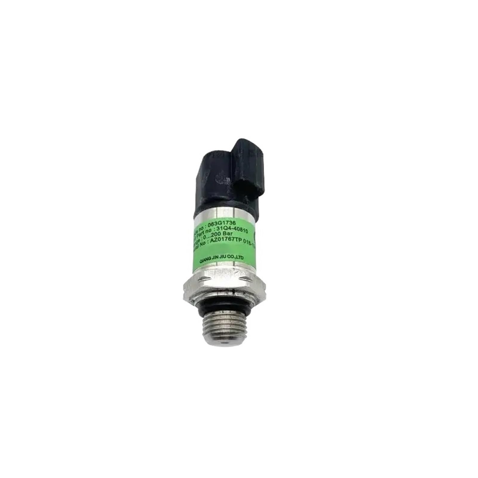 QfUxYYSLD 31Q4-40810 063G1759 200Bar Pressure Sensor Switch Excavator R210-5 R210-7 R210-9 Construction Machinery Parts
