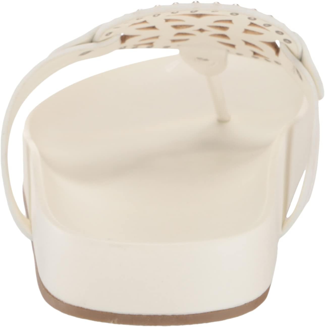 DV Dolce Vita Women's Pilar Flip-Flop, White, 8.5 - Image 3