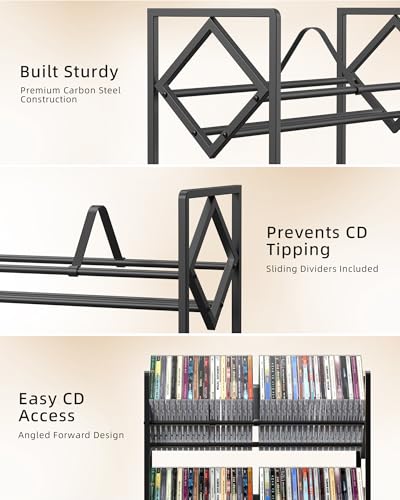 La mejor comparación de Estanterías para CDs los mejores 5. 3 Imagen adicional