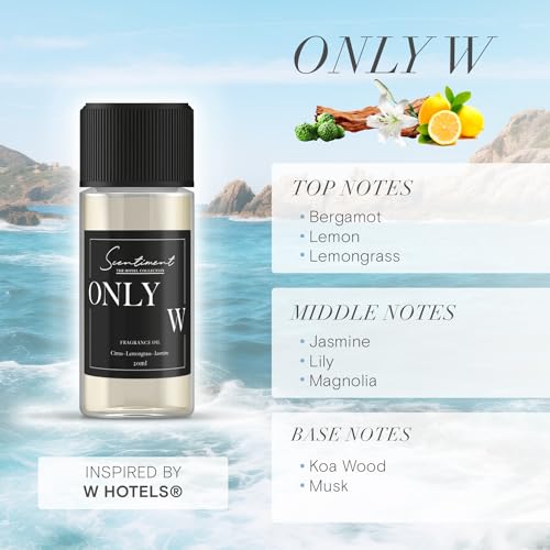 Hotel Collection Diffuser Oils | Aromatherapy Fragrances Inspired by 5-Star Hotels | Luxurious Scents with Notes of Cardamom, Tuscan Leather, and Sandalwood (20ml, Top 5 Scents)