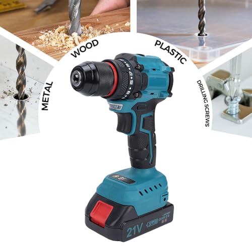 Taladro inalámbrico Garosa 20V con motor sin escobillas miniatura 3