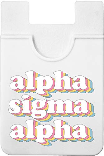 Alpha Sigma Alpha - Retro Koala Pouch - Adhesive Cell Phone Wallet