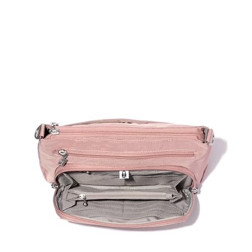 Image of Baggallini Original Everyday 11x7.5 Crossbody Bags Rfid Protected Lightweight Nylon Zippered Travel Purse