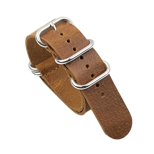 Bracelet de montre en cuir authentique 18mm à 24mm élégant et durable