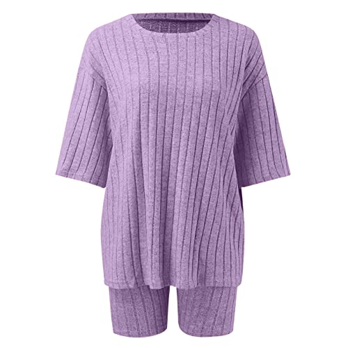 Ensemble 2 pièces femme short et haut été mode vacances chic - 2