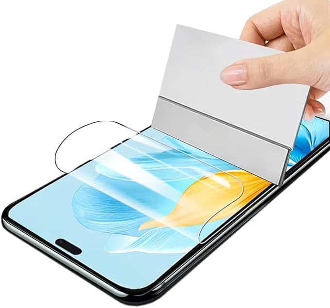 Image of FabeKee Screen Guard Film Compatible ForVivo V50E 5G / Vivo V50 5G Cellphone Self Healing Unbreakable Hd Hydrogel [Tpu Film] Flexible Film-Clear [Not Tempered Glass]