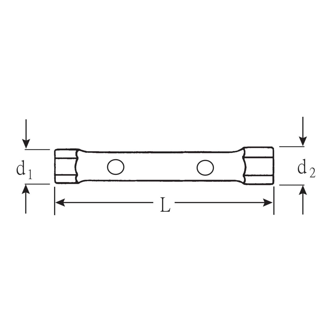 LLAVE DE TUBO - 10750N 36 X 41