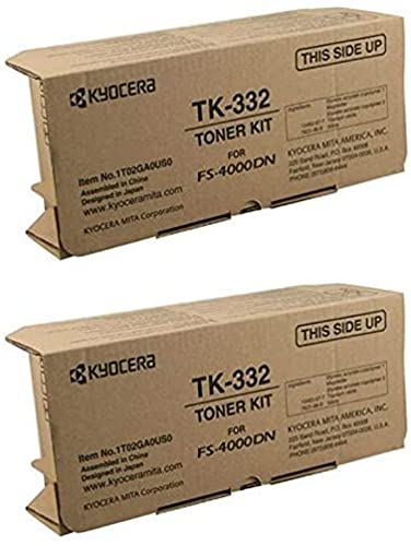 【新品】Kyocera TK-332トナー FS-4000DN ブラック Amazon.co.jp：京セラ TK-332 (TK332) ブラックトナーカートリッジ 2