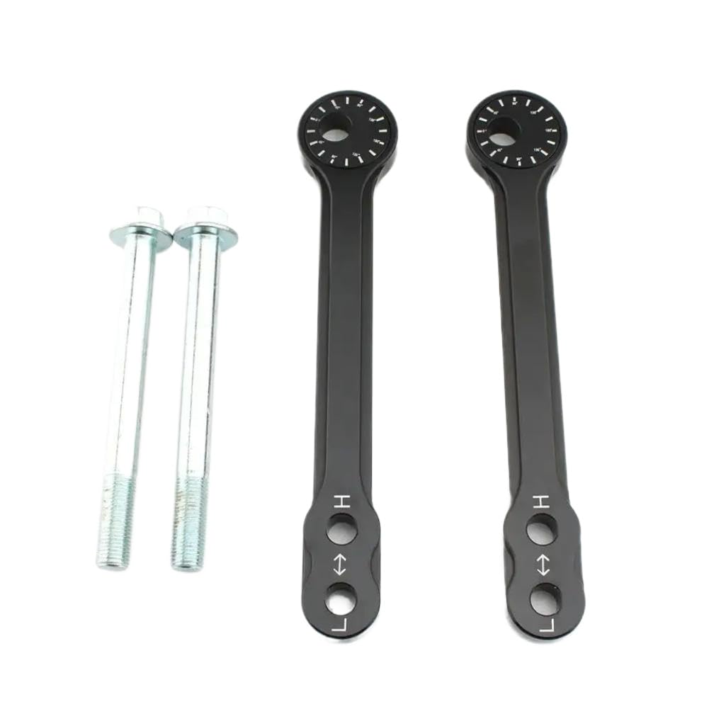 Kit de Bajada Ajustable para Enlace de Suspensión Trasera de Motocicleta Compatible con Kawasaki Z400 Z250 2013-2023