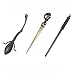 EisEyen 13 unids/Set Harry Potter Hermione Dumbledore Voldemort Varita mágica con Caja...