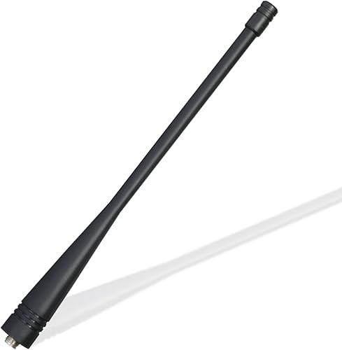 SAMCOM Antena larga con SMA-hembra para Walkie Talkies, antena de radio bidireccional elástica de 6.7 pulgadas UHF 400-480MHz, para Samcom FPCN30A