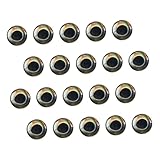 DECORNIJIA 20個 模 目 ー 餌 り 餌 人工 目 り ー 成 ライ り ー り ー 成 パーツ 目 ビーズ 餌 ホロ