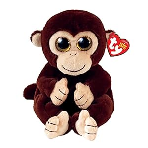 Ty Matteo Brown Monkey Beanie Bellies Regular | Beanie Baby Soft Plush Toy | Collectible Cuddly Stuffed Teddy