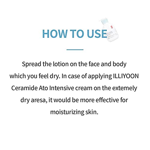 Illiyoon Ceramide Ato Lotion 528Ml(17.85Oz) | Daily Moisturizing Lotion For All Skin Types | Deep Moisturizing And Soothing Effect | Korean Skin Care #TOP3
