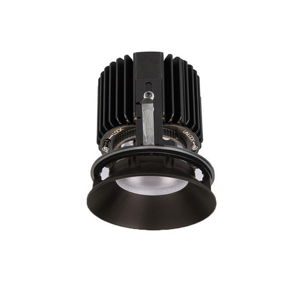 WAC Lighting -36W 15 Degree 90Cri 1 Led Round Shallow Regressed Invisible Trim with in Contemporary Style-5.75 Inches Wide by 5.63 Inches High-2700 Color