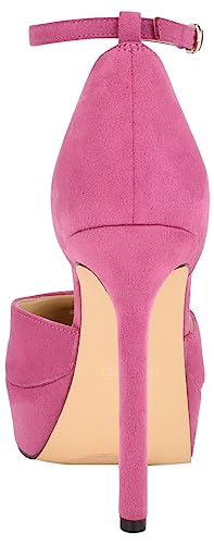 Nine West Women's Laken2 Pump, Fuschia Pink 660, 63