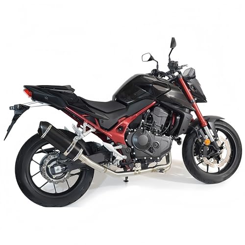 Silencieux d'échappement pour moto Honda Hornet 2023 finition inox - 7