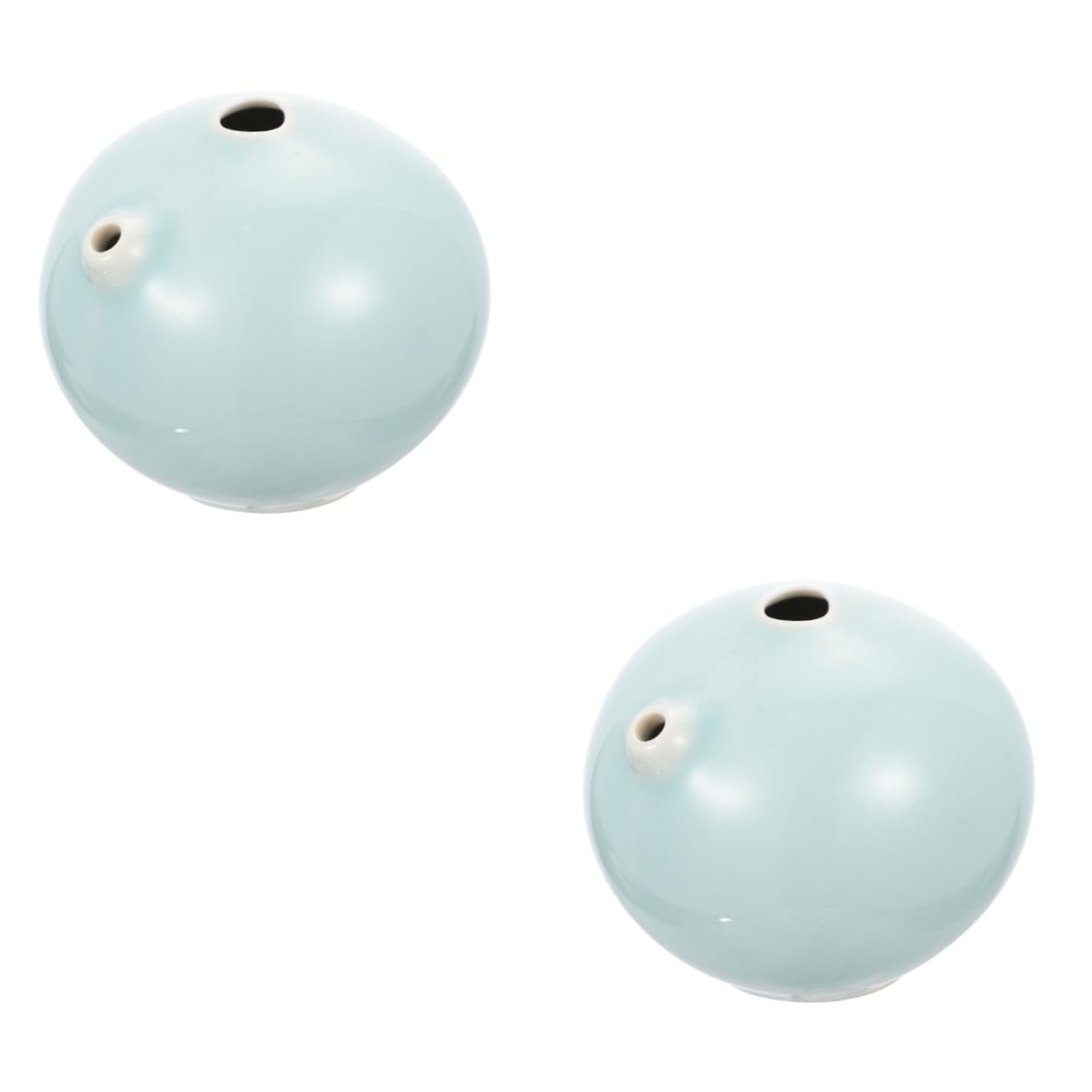 jojofuny 2 Pezzi Contenitore per Ceramica per Calligrafia Accessorio per Macinazione Design e Pratico per Studenti Pittura Sfumato