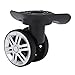 Luggage Wheel Replacement, Luggages Replacement Wheels, 1 Pair Luggage Wheels Suitcase Casters Repalcement Double Row Wheels
