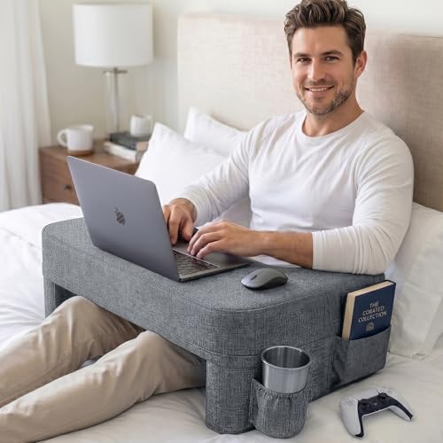 Septsun 26' Extra Wide Lap Desk Pillow - Gaming Reading...
