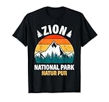 Canyon ZION NATIONAL PARK NATURE PUR Funny National Park T-Shirt