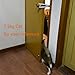 ZipSeven Cat Door Holder Latch Holder Flex Cat Door Stopper Keep Door Open Tool for Cats and Dogs 7 Adjustable Sizes Strap for Keeping Pet Gates and Interior Cat Door Open (2, White)