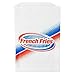 Inno-Pak Large French Fry Bag White/Red, 5.5