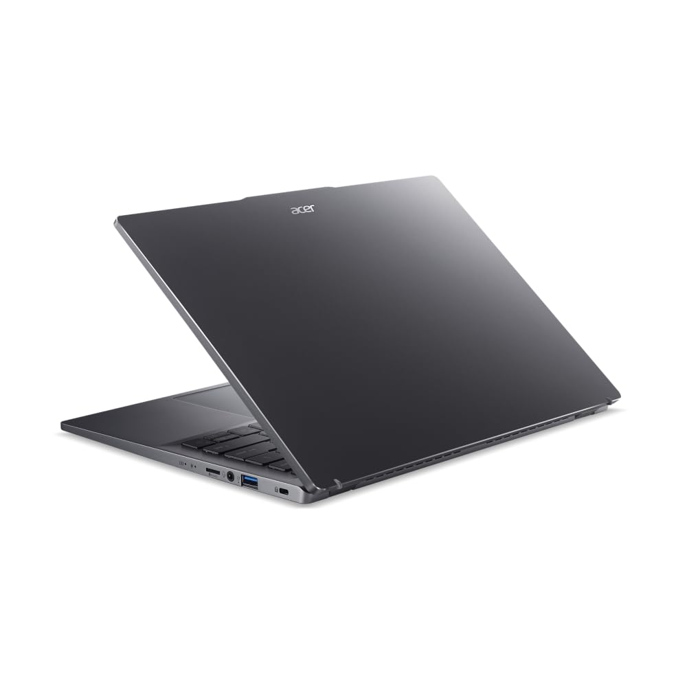 Acer Swift Go 14 I PC Portable 14" 2.8K OLED 90Hz I AMD Ryzen 5-8645HS I 16Go RAM DDR5 I 512Go SSD I AMD Radeon Graphics I Windows 11 Home I Gris I Clavier FR AZERTY I SFG14-63-R11S