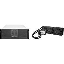 SilverStone Rackmount Server Chassis 4U SSI-CEB ATX Compatible PC Case SST-RM41-506+Silverstone CPU Cooler SST-XE360-4677 360mm Intel LGA4677 / 4710 Liquid Cooling / Authorized Dealer in Japan