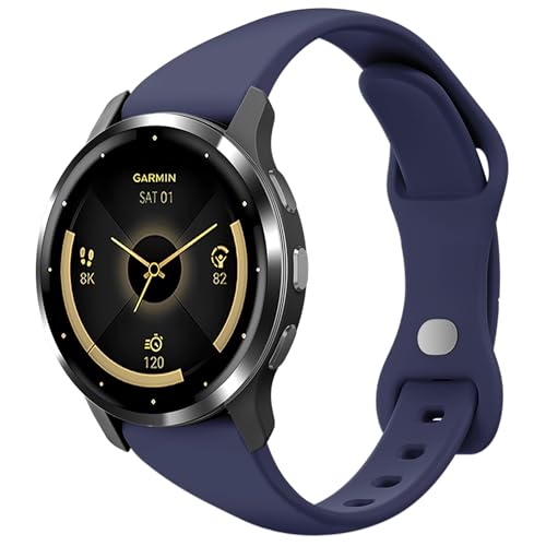 Laband 18mm XVRoh Garmin Venu 3S 41mm/Venu 2S/Vivoactive 4S/Vivomove 3S/Venu 4 41mm/Forerunner 255S/Forerunner 265SɑΉ \tg