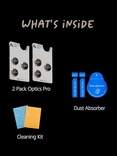 Image of Lensarmor Compatible with iPhone 16 Pro Max Desert Titanium Camera Lens Protector (2-Pack) - Premium 9H Tempered Glass, Military-Grade Anti-Scratch, Alignment Frame for Effortless Installation