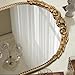 Besdomus Gold Full Length Mirror: 53x19 in Traditional Ornate Antique Floor Mirror - Baroque Vintage for Bedroom/Living Room/Entryway/Hallway/Wall/Home Decor