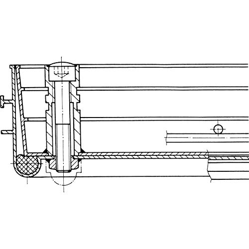 Preisvergleich Produktbild ZARGES Schachtabdeckung Aluminium 1000 x 1000 mm
