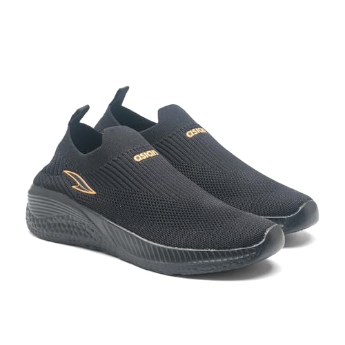 Image of ASIAN Storm-41 Walking Shoes for Men | Lightweight Slip-On Sneakers with Arch Support, Memory Foam Cushion & Breathable Mesh Upper | Comfortable Shoes for Walking & Travel