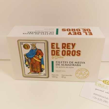 Lata de melva de almadraba El Rey de Oros 120g