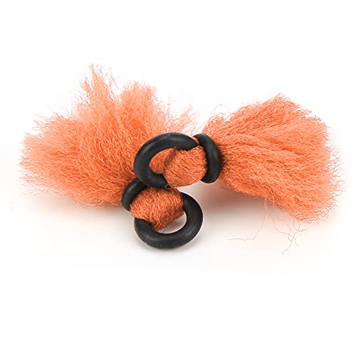 Vbestlife Fly Fishing Strike Indicators,4pcs Fly Fishing Float Yarn Strike Indicators Drift Hook Positioning Floats Bobbers(orange) - Image 9