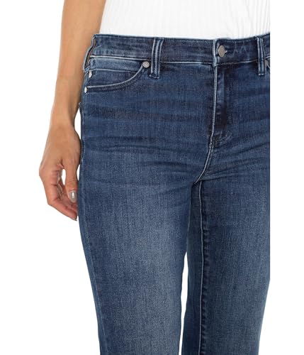 Liverpool Women's Lucy Bootcut Mid Rise Stretch Denim in Granada Hills3