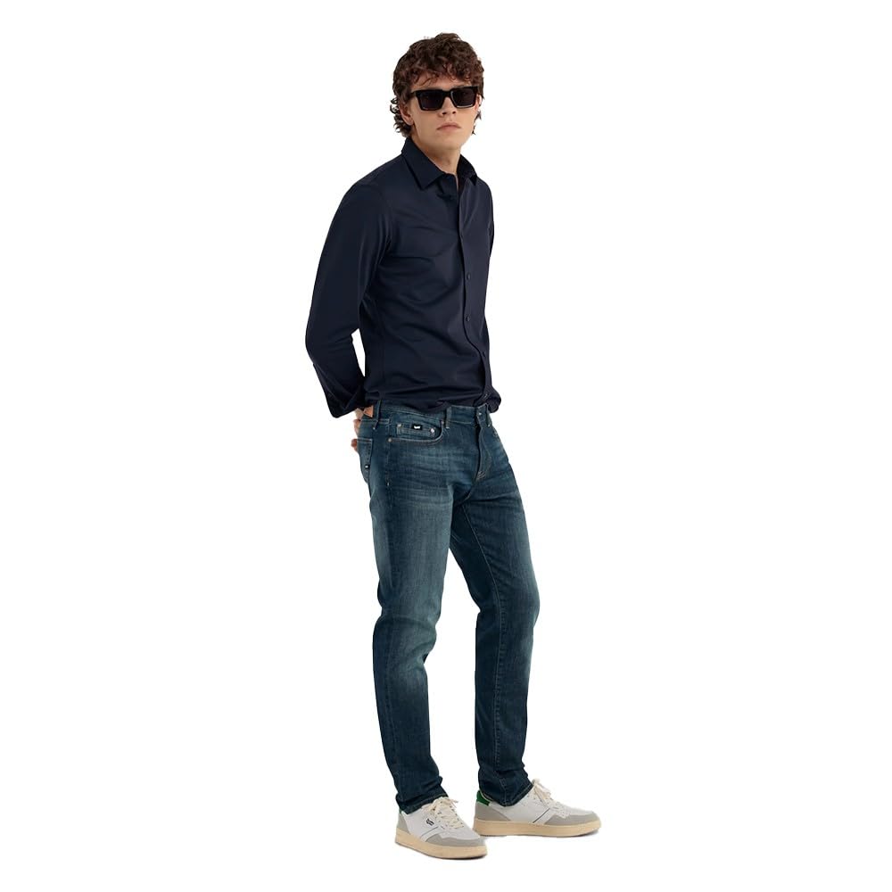 gas Denim Stretch Leggero Uomo Albert Simple Rev 25MD b0057