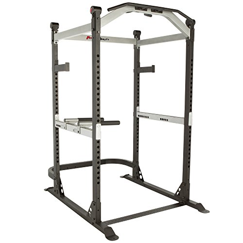 Fitness Reality X-Class Light Commercial High Capacity Olympic Power Cage, Without Lat Pull-Down Attachment