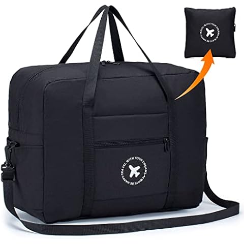 Bolsa de Viaje Plegable BAGZY 40L Negro Cover