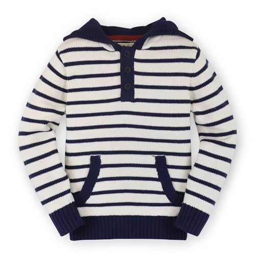 Image of Hope & Henry Boys' Hooded Pullover Sweater
