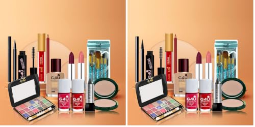 Image of G4U Complete Makeup Set For Women | Pro Beauty Elegance Kit Pack of 34 Pcs | Gift Set For girls A34