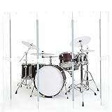 Punchy 5 Panel 2' x 5' Amplified Drum Cover - With Non Iron - For Church, Family Hipline and Hipline Performs. (5 panels)
