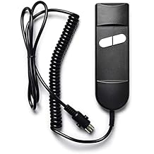 Lift Chair Remote Replacement, 5 Pin 2 Buttons Straight Power Recliner Remote, Power Recliner Replacement Compatible for Most Lift Chair Brands