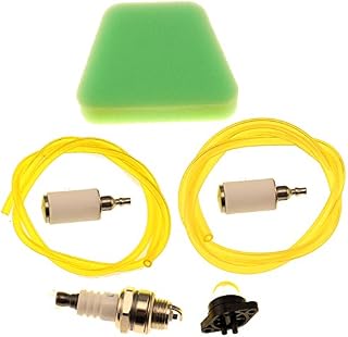 Hipa Primer Bulb Pump with Air Filter Fuel Filter Fuel Line Hose Tube