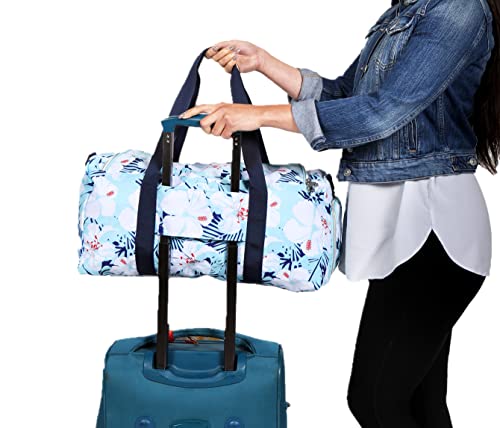 Leilani Women's Weekender Gym Bag - Durable Dance Duffel Travel & Sports Bag for Girls and Women-Beach, Yoga & Maternity Hospital Bag3