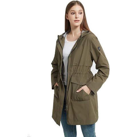 RAGEMAN Women's Lightweight Water Resistant Jacket Cover