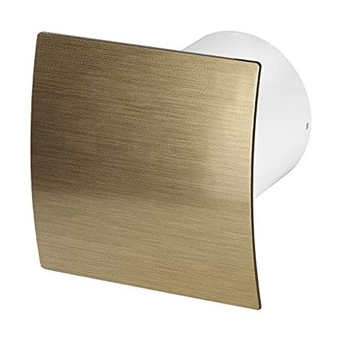 Prostko LTD Bathroom Extractor Fan with Gold Panel Cover
